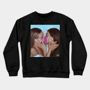 MAKE LOVE NOT VIRUS Crewneck Sweatshirt